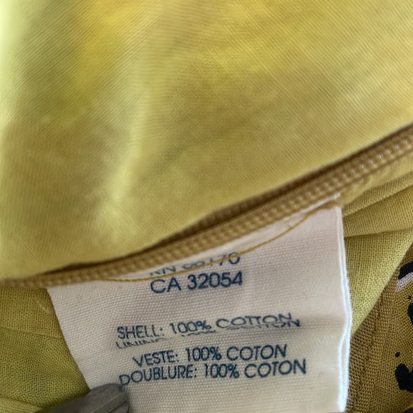 Edme & Esyllte (Anthro) Green Sleeveless Side Zip Top - Picture 6 of 7